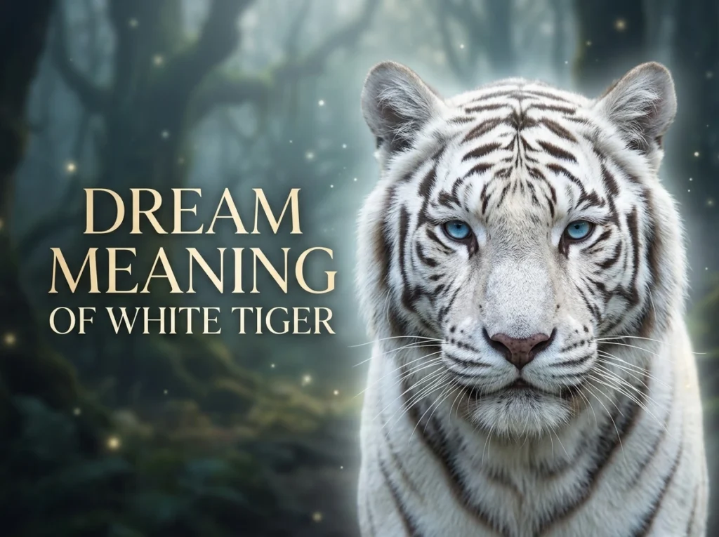 Dream Meaning of White Tiger