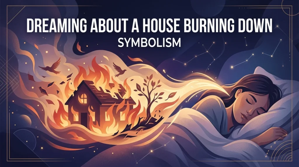 Dreaming About a House Burning Down Symbolism