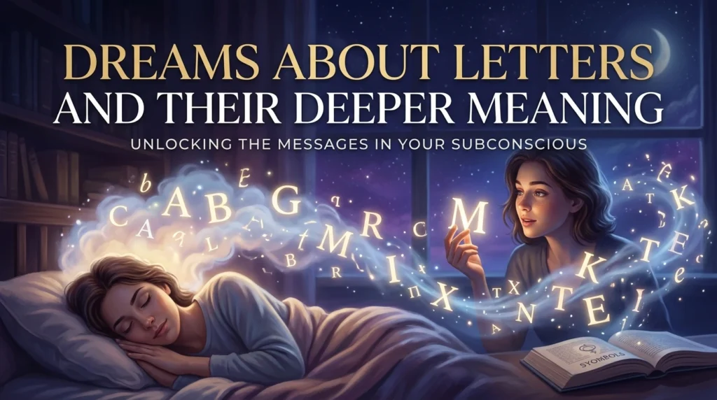 Dreams about letters and their deeper meaning