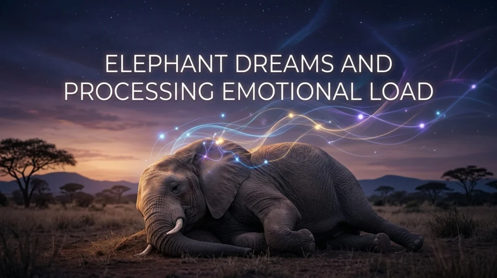 vElephant Dreams and Processing Emotional Load