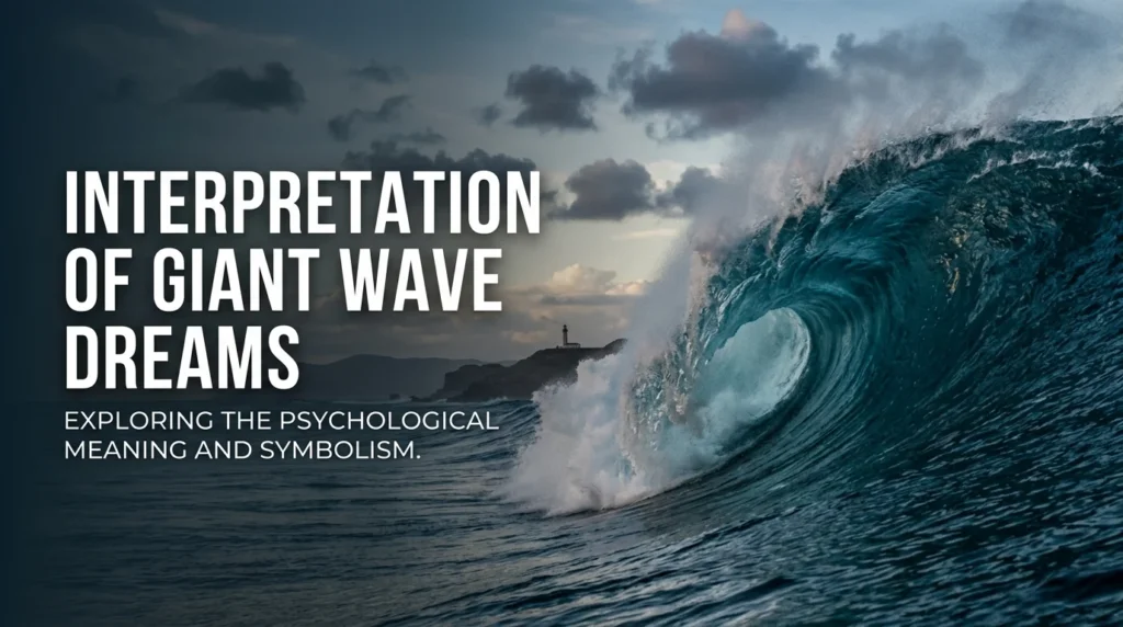 Interpretation of Giant Wave Dreams