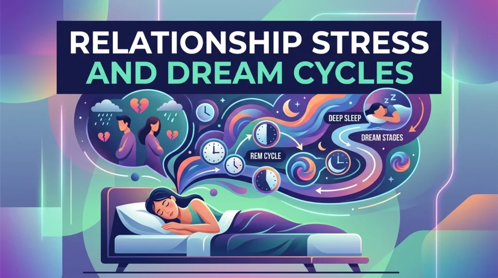 Relationship stress and dream cycles