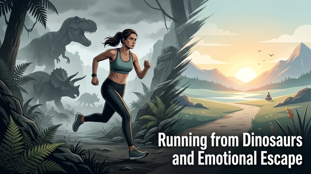 Running from Dinosaurs and Emotional Escape