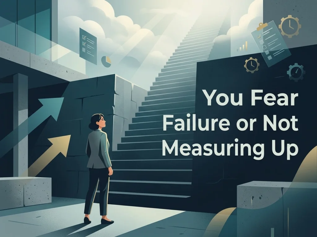 You Fear Failure or Not Measuring Up