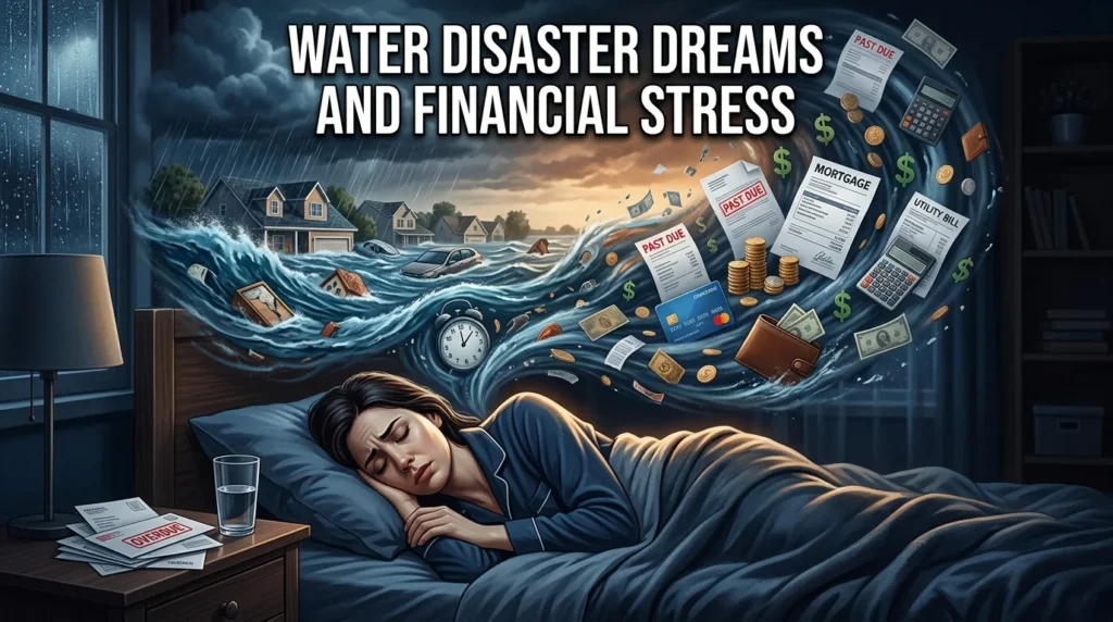 Water Disaster Dreams And Financial Stress