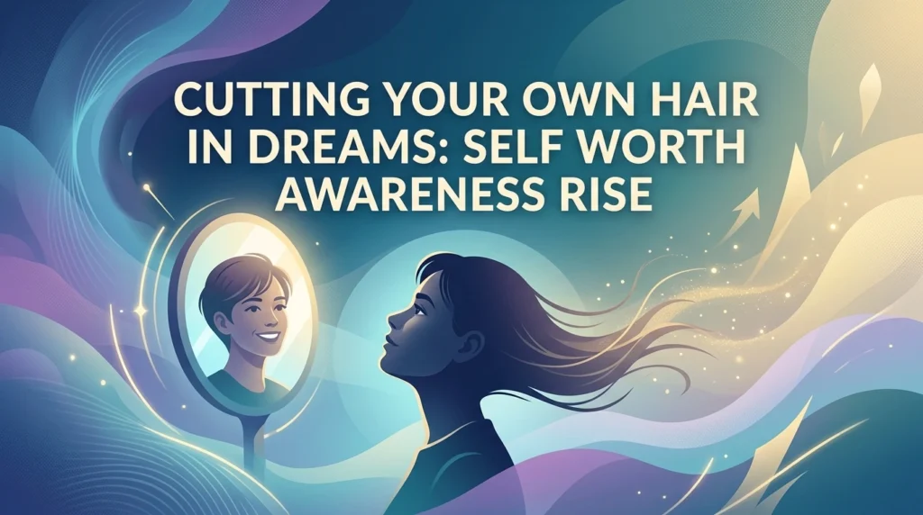 Cutting Your Own Hair in Dreams Self Worth Awareness Rise