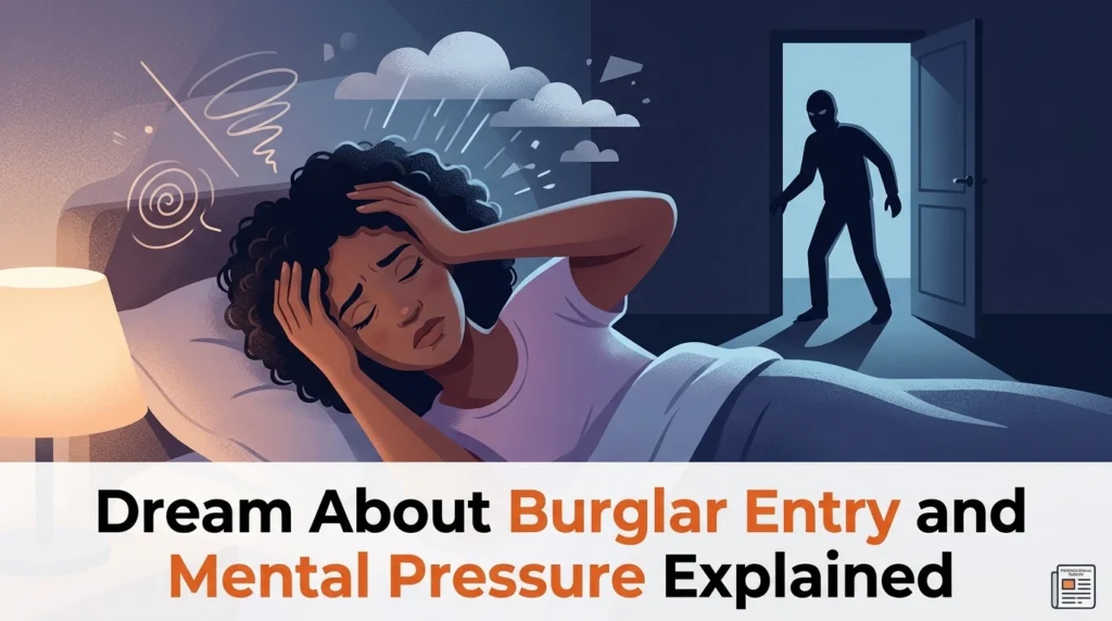 Dream About Burglar Entry and Mental Pressure Explained