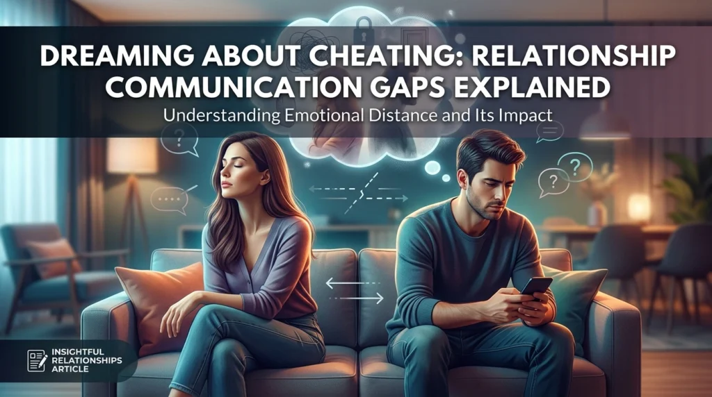 Dreaming About Cheating Relationship Communication Gaps Explained