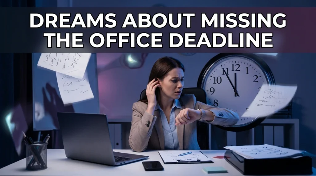 Dreams About Missing the Office Deadline