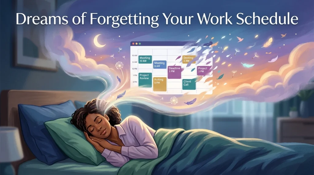 Dreams of Forgetting Your Work Schedule