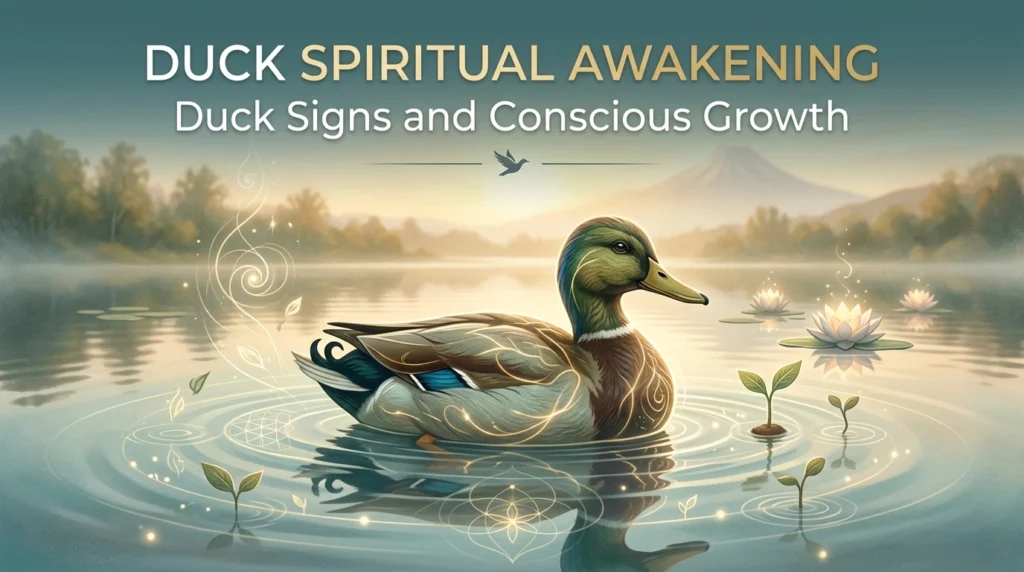 Duck Spiritual Awakening Duck Signs and Conscious Growth