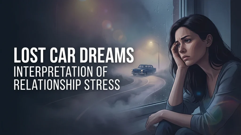 Lost Car Dreams Interpretation of Relationship Stress