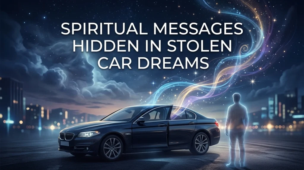 Spiritual Messages Hidden in Stolen Car Dreams