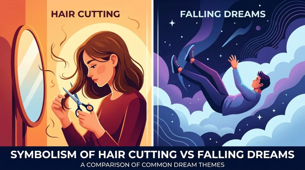 Symbolism of Hair Cutting vs Falling Dreams