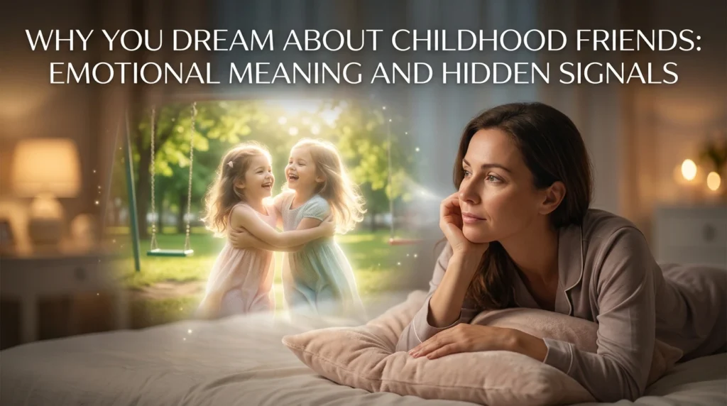 Why you dream about childhood friends emotional meaning and hidden signals